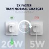 iPhone Adapter 20W Original (Mfi-Certified) Charger&Cable Compatible with iPhone 14/14Plus/14Pro/14Promax 13/13Pro/13Promax 12/12Pro/12/11/X/Xr Series (White)